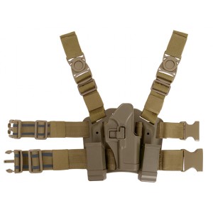 Holster w/Drop Leg Platform for G. Series - Tan [CS]